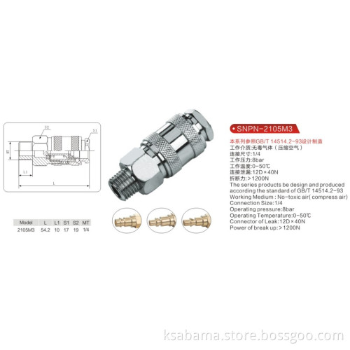 Zinc, Quick Connector (UR)